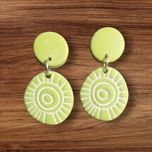 Modern Dangle Earrings, Whimsical Earrings